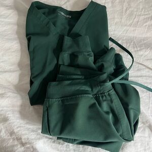 Green Scrub Set